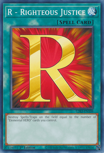 R - Righteous Justice - LDS3-EN109 Common 1st Edition