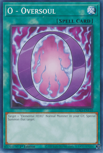 O - Oversoul - LDS3-EN110 Common 1st Edition