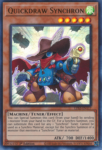 Quickdraw Synchron - LDS3-EN117 Ultra Rare 1st Edition