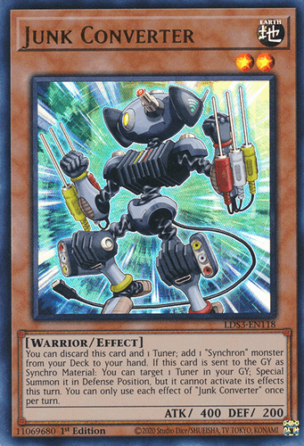 Junk Converter - LDS3-EN118 Ultra Rare 1st Edition