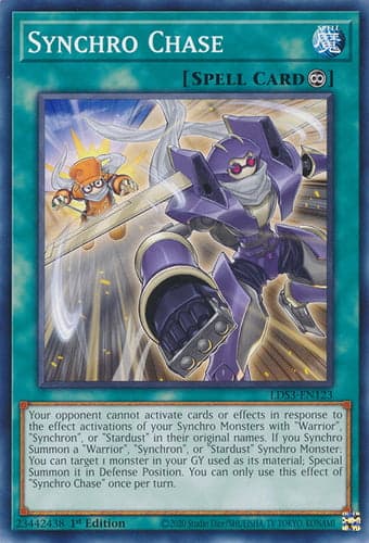 Synchro Chase - LDS3-EN123 Common 1st Edition