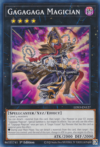 Gagagaga Magician - LDS3-EN127 Common 1st Edition