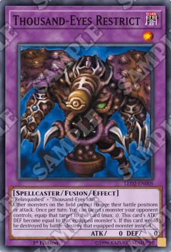 Thousand-Eyes Restrict - LED2-EN005 Common 1st Edition