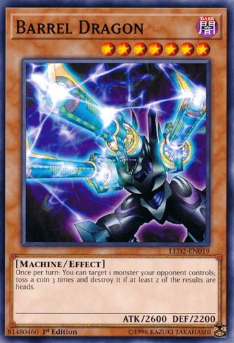 Barrel Dragon - LED2-EN019 Common 1st Edition