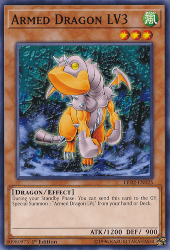 Armed Dragon LV3 - LED2-EN025 Common 1st Edition