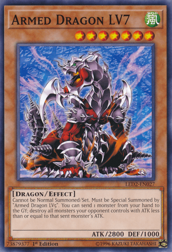 Armed Dragon LV5 - LED2-EN026 Common 1st Edition