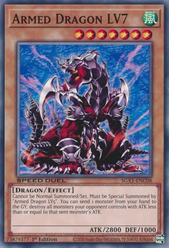 Armed Dragon LV7 - LED2-EN027 Common 1st Edition