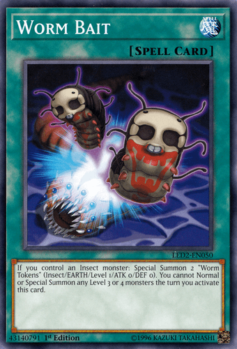 Worm Bait - LED2-EN050 Common 1st Edition