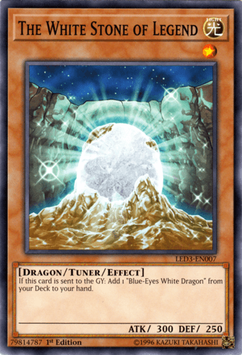The White Stone of Legend - LED3-EN007 Common 1st Edition