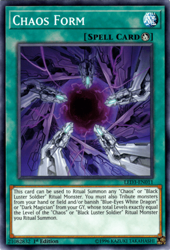 Chaos Form - LED3-EN011 Common 1st Edition