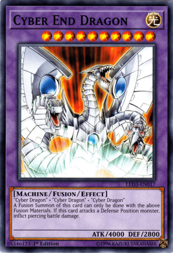 Cyber End Dragon - LED3-EN017 Common 1st Edition