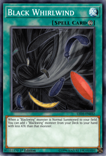 Black Whirlwind - LED3-EN032 Common 1st Edition