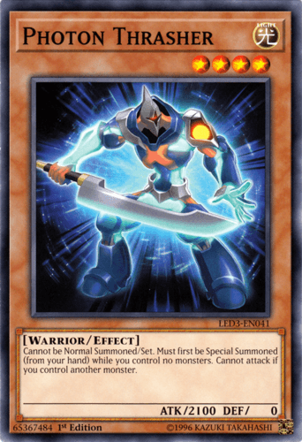 Photon Thrasher - LED3-EN041 Common 1st Edition