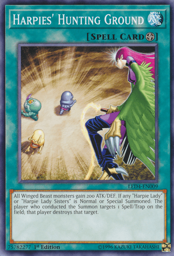 Harpies' Hunting Ground - LED4-EN009 Common 1st Edition