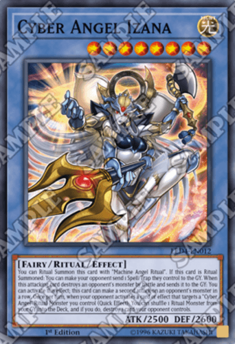 Cyber Angel Izana - LED4-EN012 Super Rare 1st Edition