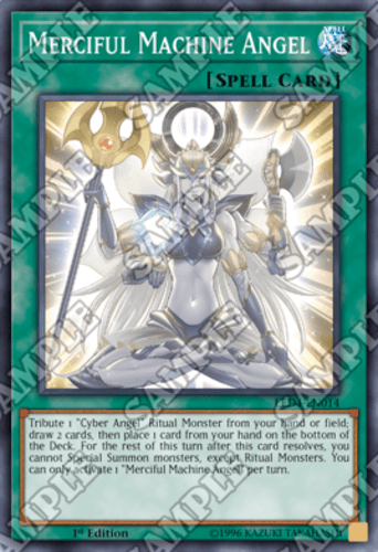 Merciful Machine Angel - LED4-EN014 Super Rare 1st Edition