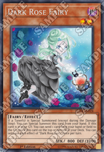 Dark Rose Fairy - LED4-EN024 Rare 1st Edition
