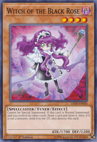 Witch of the Black Rose - LED4-EN030 Common 1st Edition