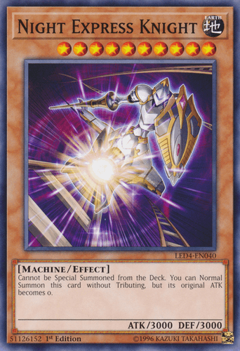Night Express Knight - LED4-EN040 Common 1st Edition