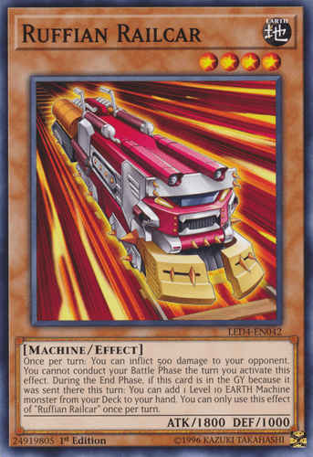 Ruffian Railcar - LED4-EN042 Common 1st Edition
