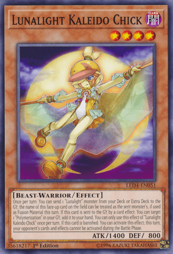 Lunalight Kaleido Chick - LED4-EN051 Common 1st Edition