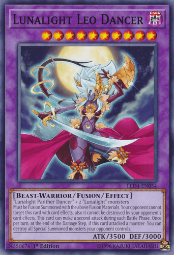 Lunalight Leo Dancer - LED4-EN054 Common 1st Edition