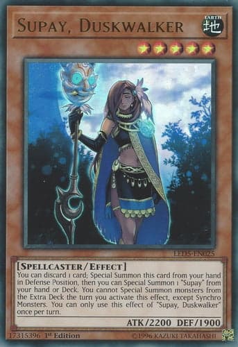 Supay, Duskwalker - LED5-EN025 Ultra Rare 1st Edition