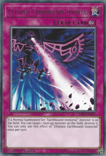 Ultimate Earthbound Immortal - LED5-EN027 Rare 1st Edition