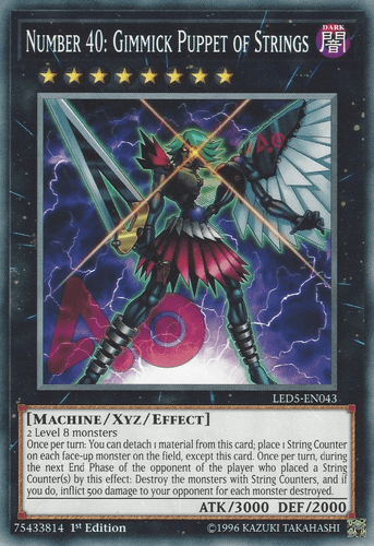 Number 40: Gimmick Puppet of Strings - LED5-EN043 Common 1st Edition