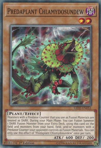 Predaplant Chlamydosundew - LED5-EN051 Common 1st Edition