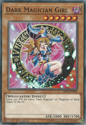 Dark Magician Girl - LED6-EN000 Common 1st Edition