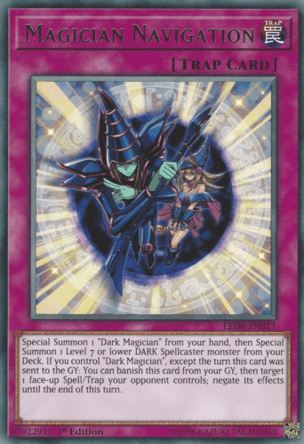 Magician Navigation - LED6-EN011 Rare 1st Edition