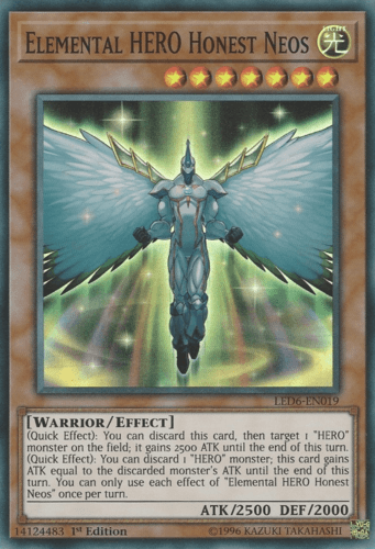 Elemental HERO Honest Neos - LED6-EN019 Super Rare Unlimited