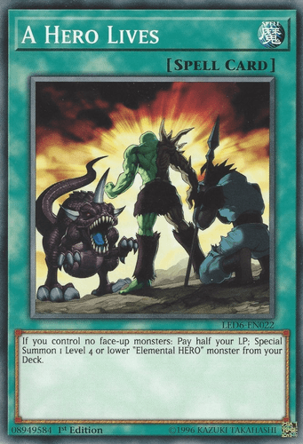 A Hero Lives - LED6-EN022 Common Unlimited