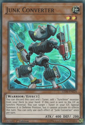 Junk Converter - LED6-EN024 Super Rare 1st Edition
