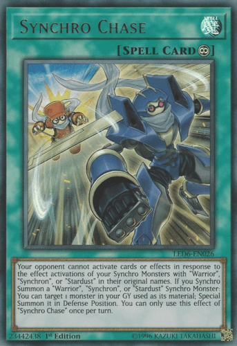 Synchro Chase - LED6-EN026 Ultra Rare Unlimited