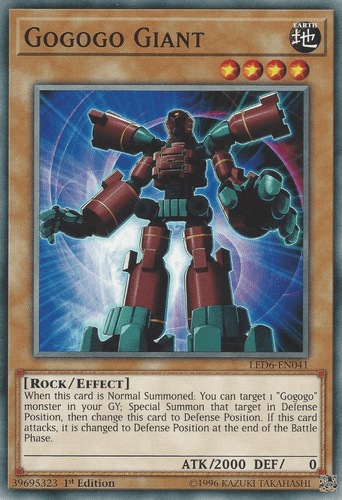 Gogogo Giant - LED6-EN041 Common 1st Edition