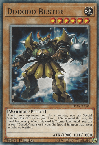 Dododo Buster - LED6-EN042 Common 1st Edition