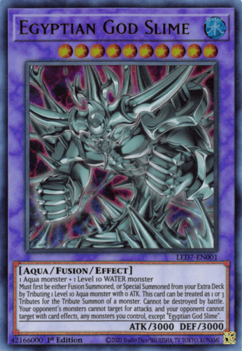 Egyptian God Slime - LED7-EN001 Ultra Rare Unlimited