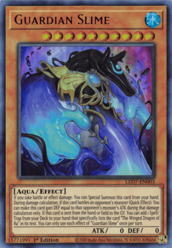 Guardian Slime - LED7-EN003 Ultra Rare 1st Edition