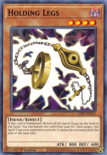 Holding Legs - LED7-EN011 Common 1st Edition