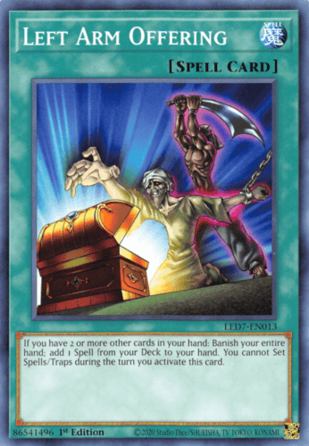 Left Arm Offering - LED7-EN013 Common 1st Edition