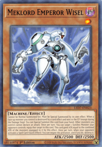 Meklord Emperor Wisel - LED7-EN023 Common 1st Edition