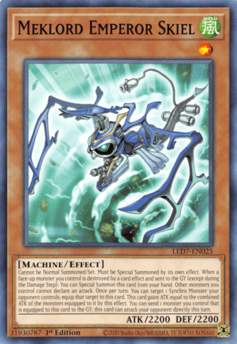 Meklord Emperor Skiel - LED7-EN025 Common 1st Edition