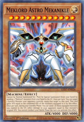 Meklord Astro Mekanikle - LED7-EN026 Common 1st Edition