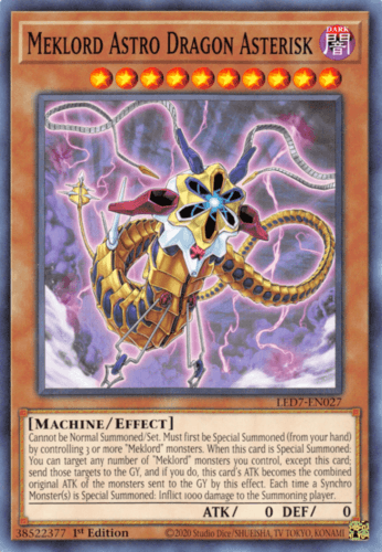 Meklord Astro Dragon Asterisk - LED7-EN027 Common Unlimited