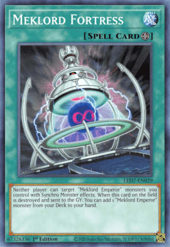 Meklord Fortress - LED7-EN029 Common 1st Edition