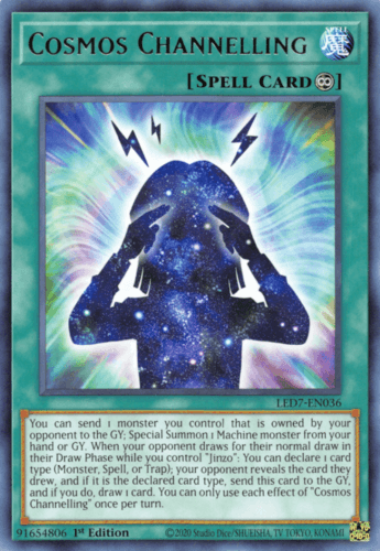 Cosmos Channelling - LED7-EN036 Rare 1st Edition