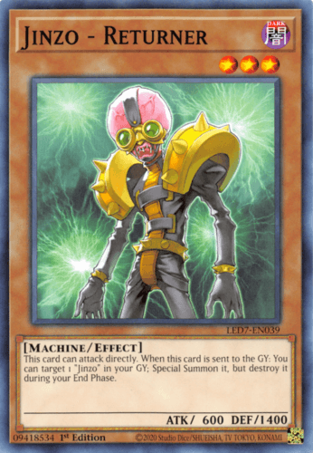 Jinzo - Returner - LED7-EN039 Common 1st Edition