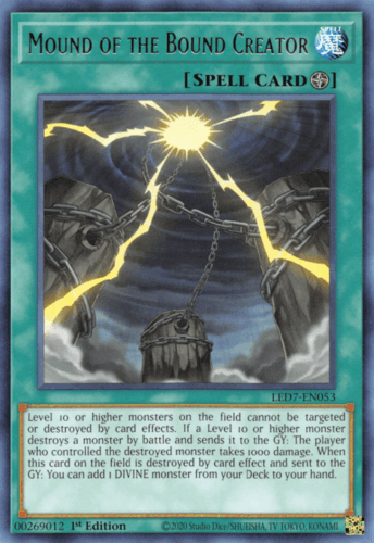 Mound of the Bound Creator - LED7-EN053 Rare Unlimited